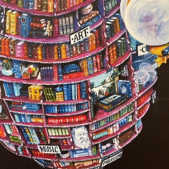 12 x 18 anatomical heart library print - Picture 6 of 6